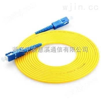*供应SC-SC单芯单模铠装光纤跳线