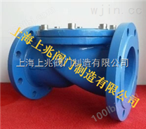 橡胶瓣止回阀HC44X-DN400,上海上兆水力控制阀系列