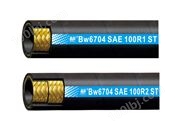 BW6704 SAE 100RA/EN853ST/GB/T3683 钢丝编织橡胶软管